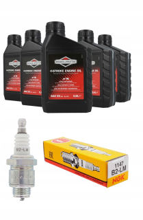OLEJOVÁ ZÁTKA PRE KOSAČKU BRIGGS&STRATTON 0,6L NGK B2-LM Husqvarna Nac MTD